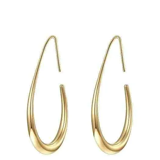 أقراط دائرية كبيرة-large hoop earrings