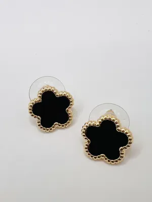 4 Leaf Clover Post Earrings