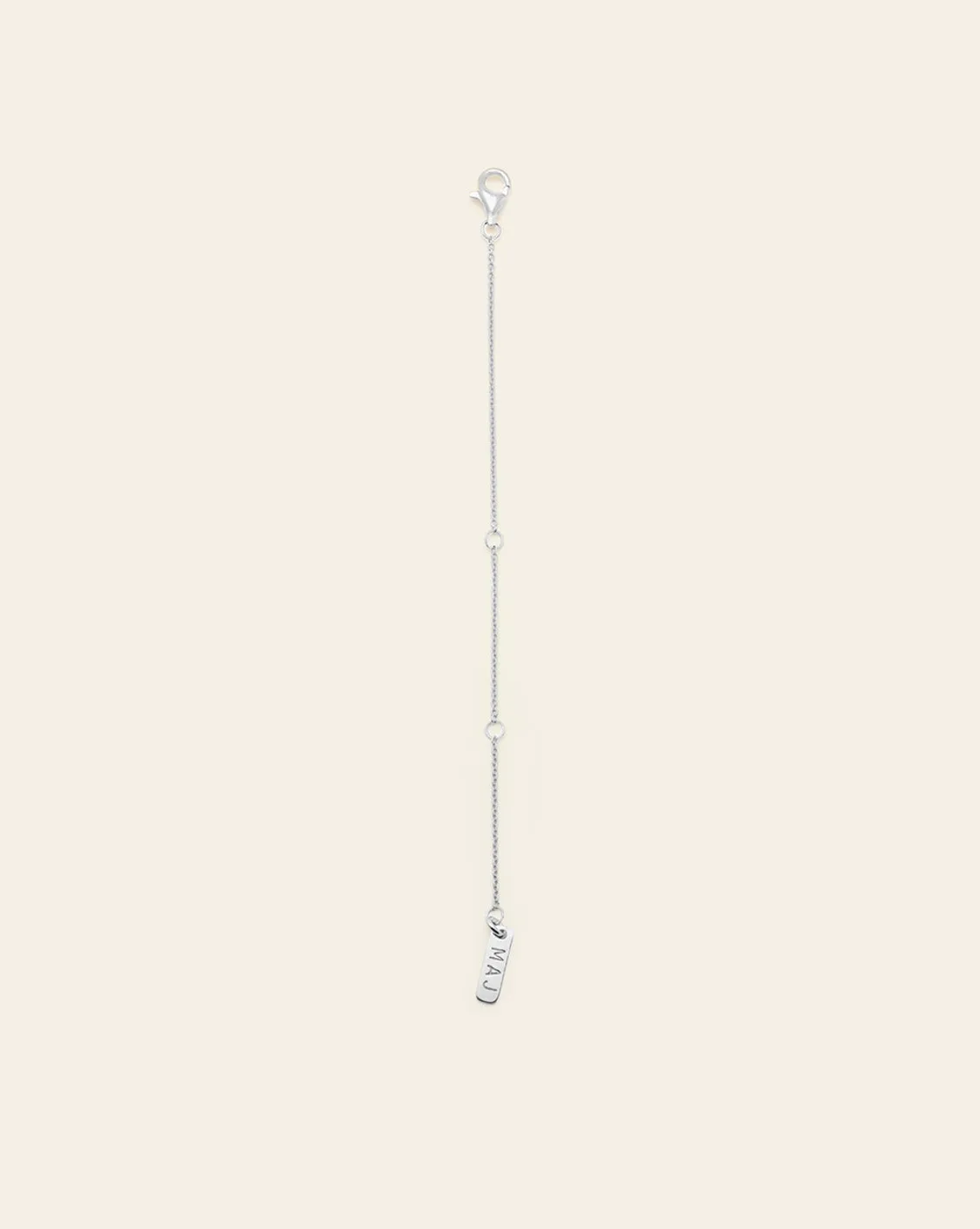 4 Necklace Extender - Sterling Silver