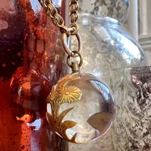 Antique Chain with Pool of Light Pendant