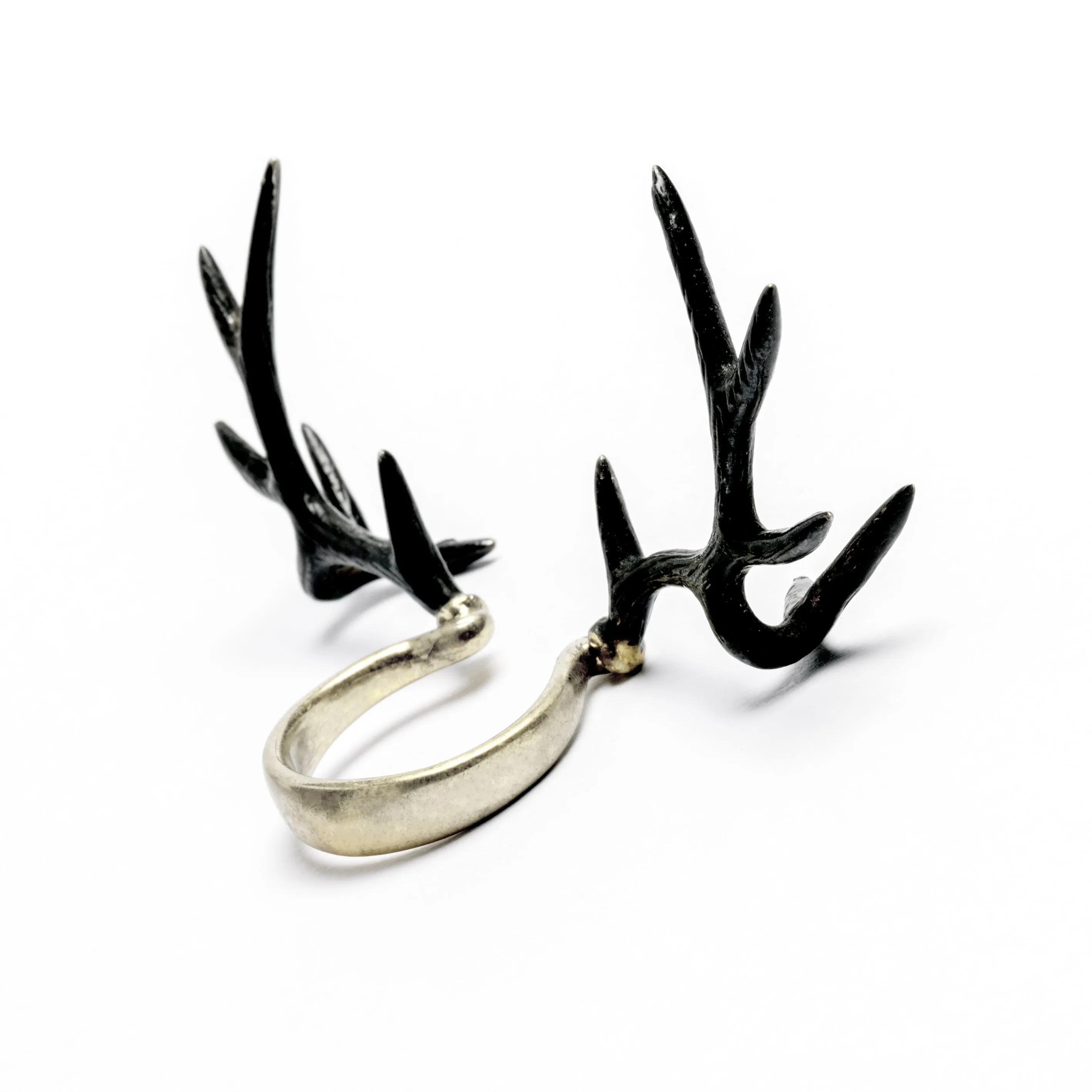 Antler Adjustable Ring