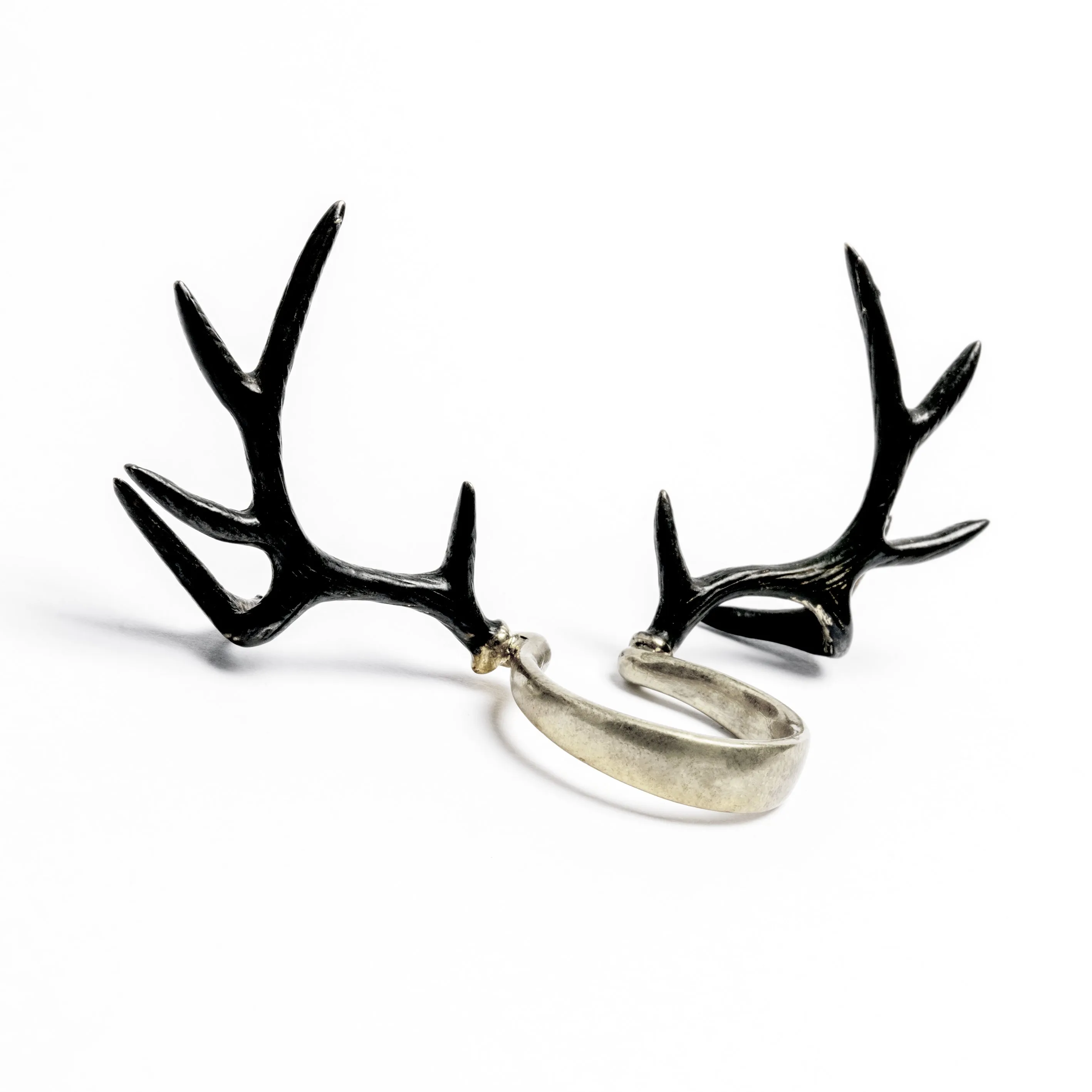 Antler Adjustable Ring