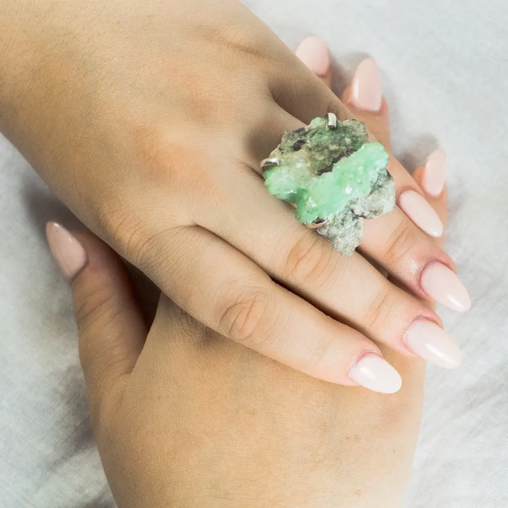 Apophyllite Ring