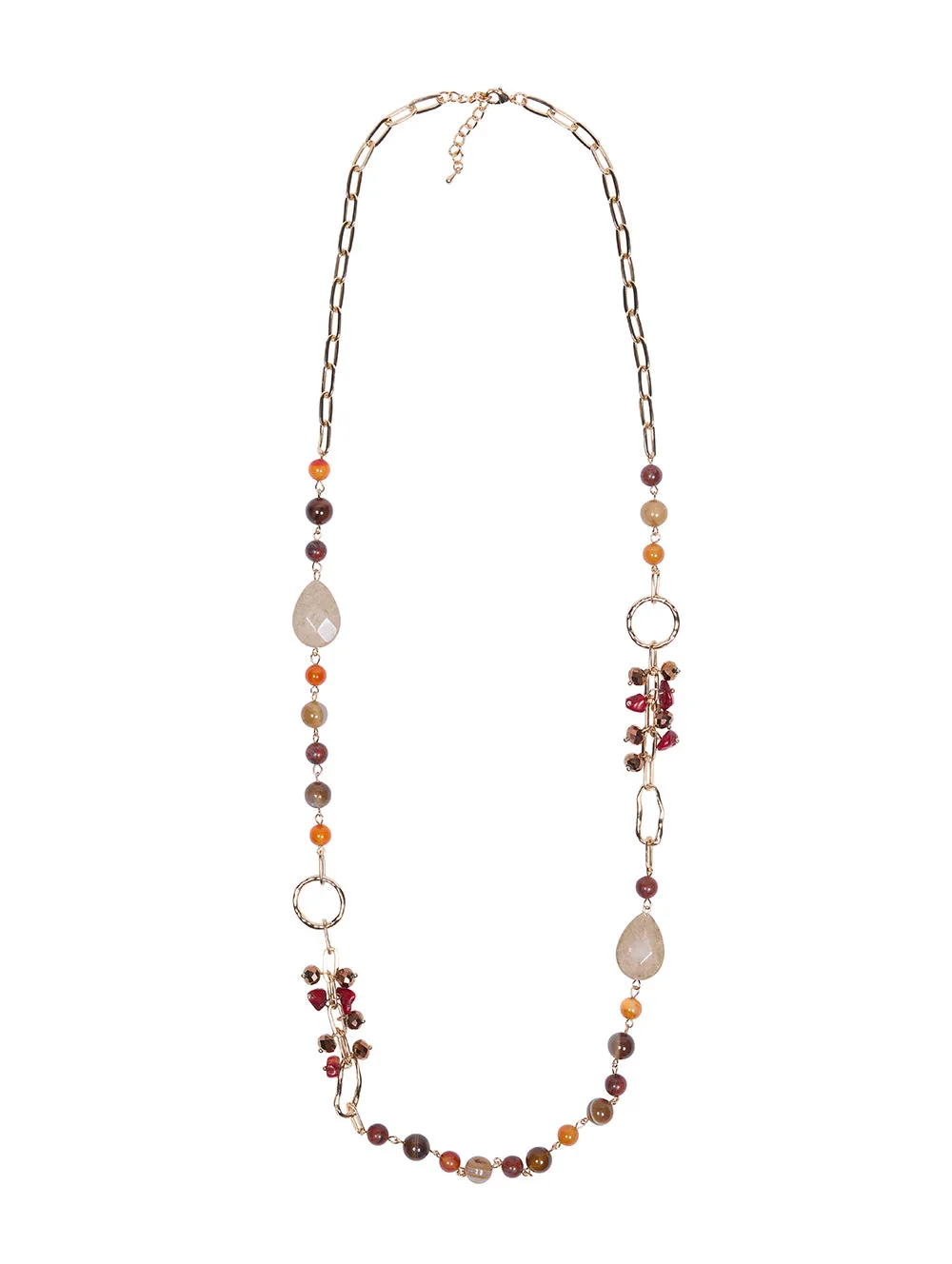 Autumnal Beads Necklace