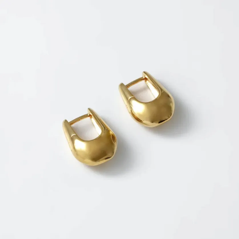 Baguette Hoop (Gold)