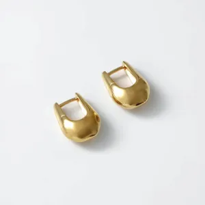 Baguette Hoop (Gold)