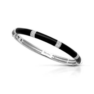 Barre Black Bangle