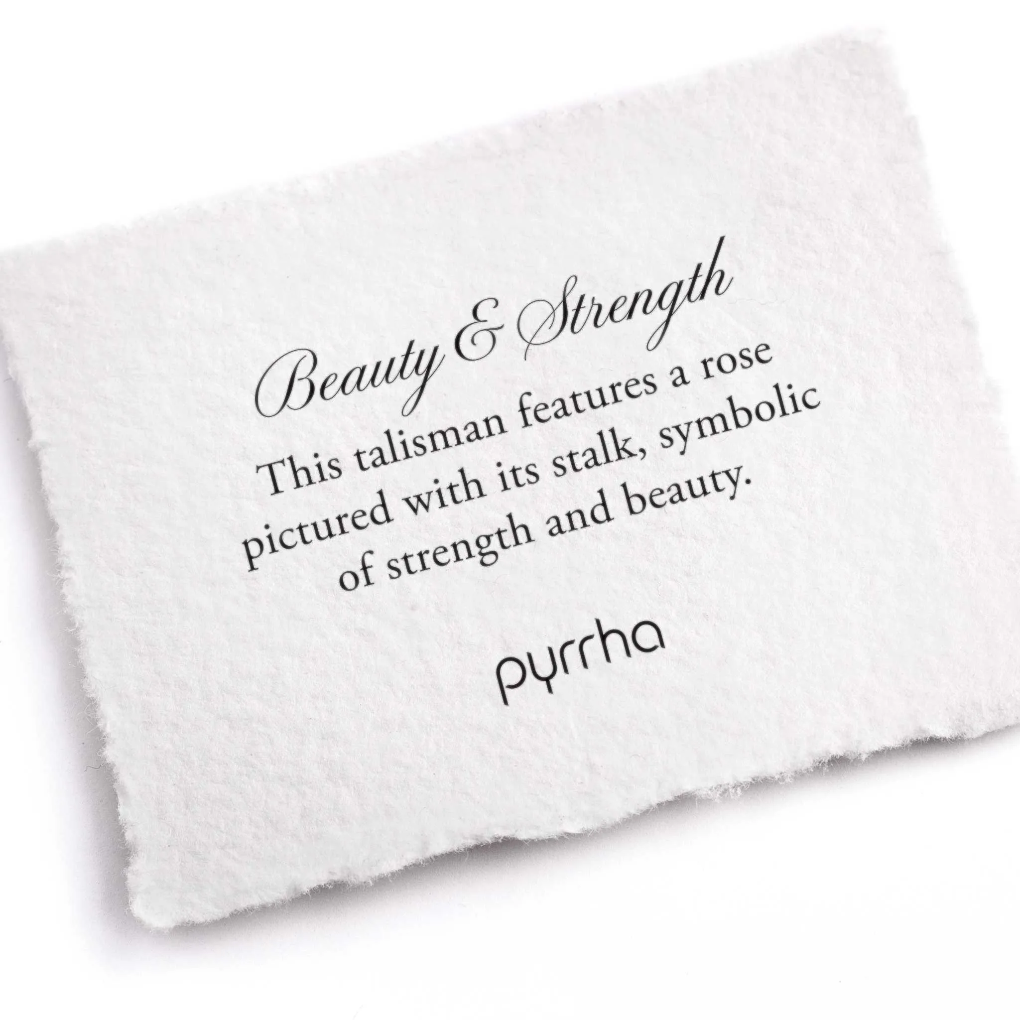 Beauty & Strength 14K Gold Talisman