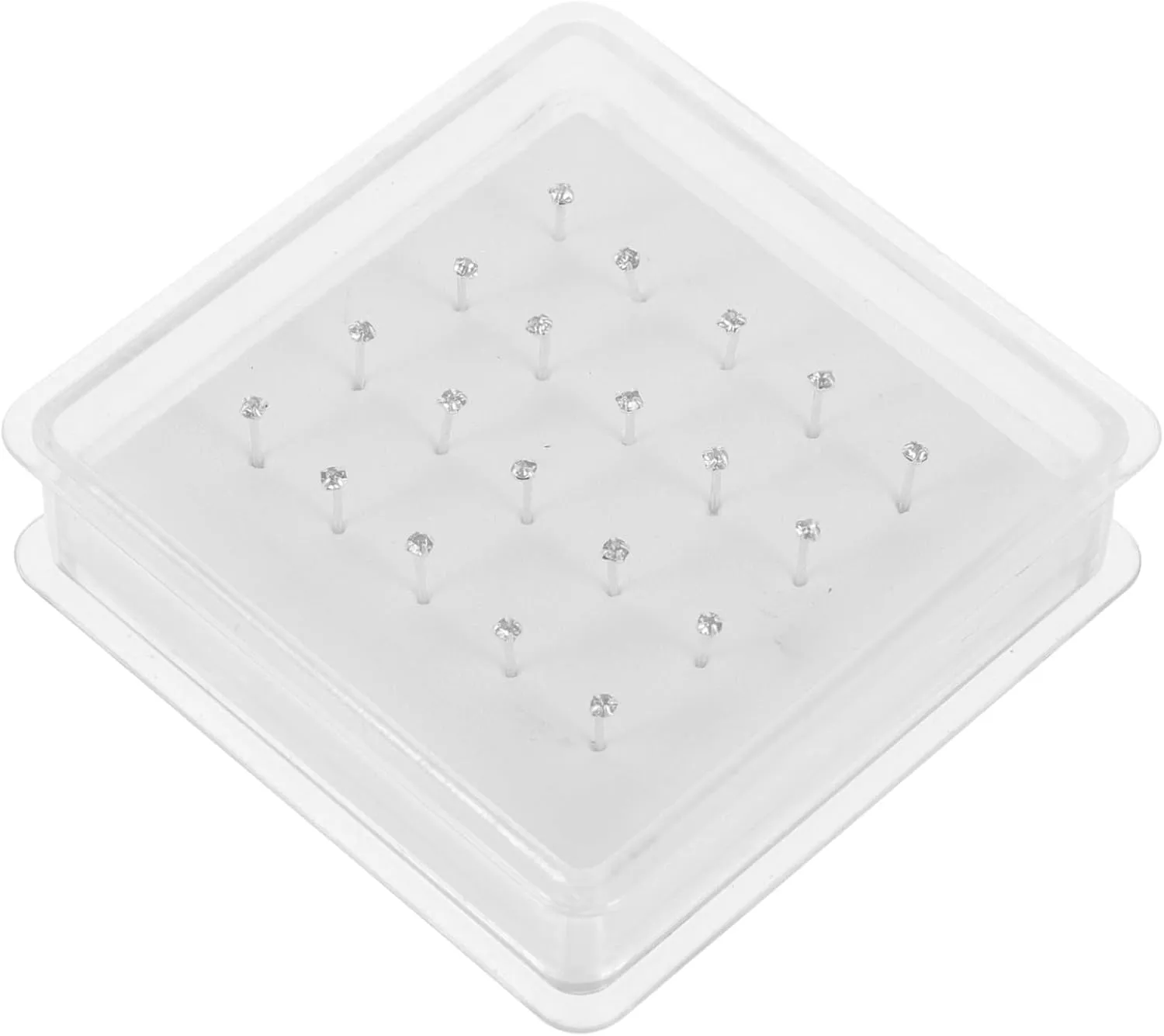 BESPORTBLE Nose Ring Studs for Women 20pcs Nose Piercing Jewelry Metal Cartilage Studs Clip-on