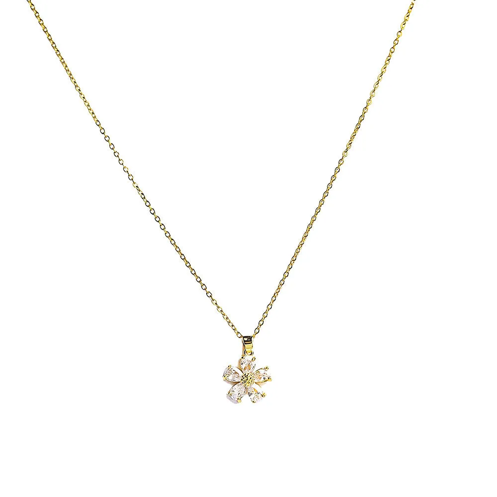 Bold Star With Diamond Sparkle Necklace - Fluffy