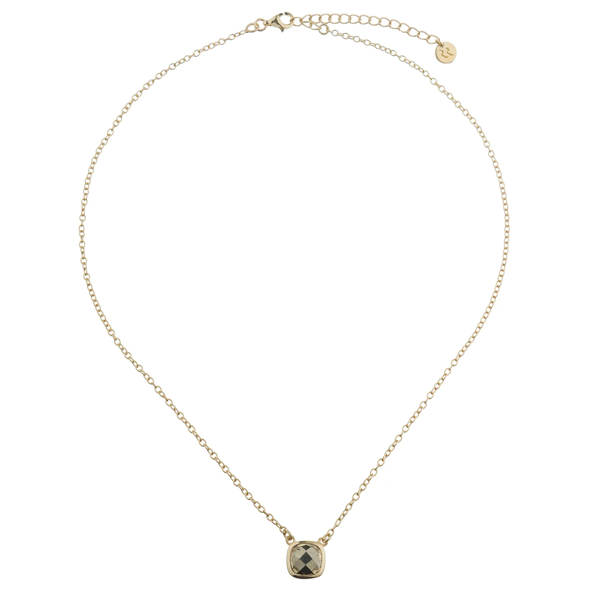 Brigid, Pyrite Necklace