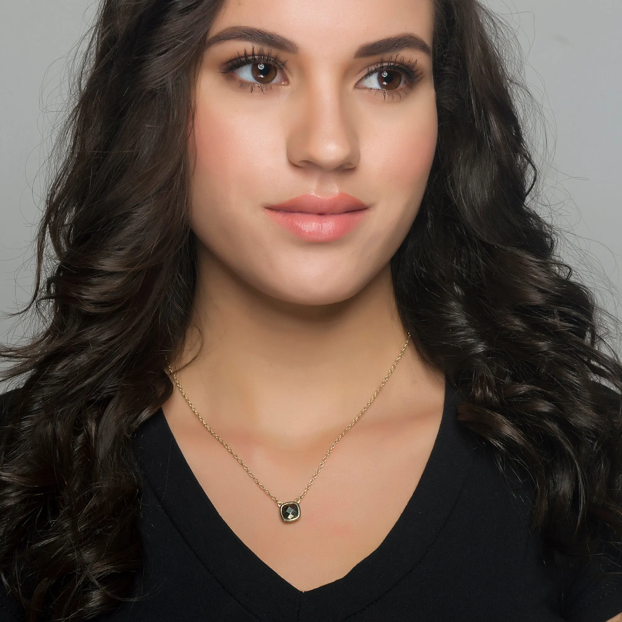 Brigid, Pyrite Necklace