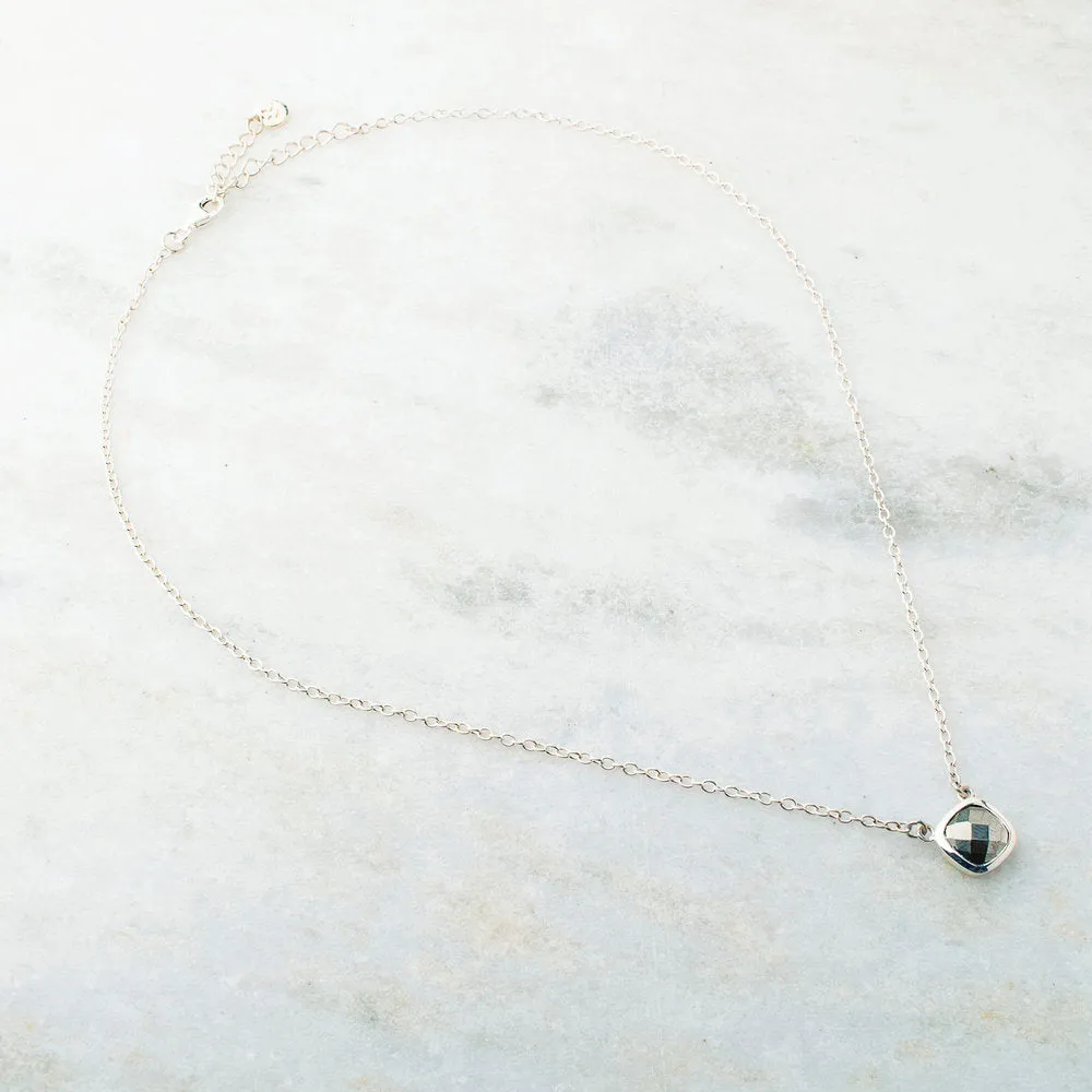 Brigid, Pyrite Necklace