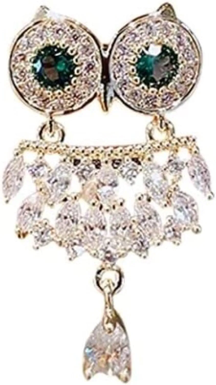 Brooches Brooch Owl Brooches Crystal Diamond Wedding Bouquet Rhinestone Covered Crystal Scarves Shawl Brooch Pins for Women Pin Women