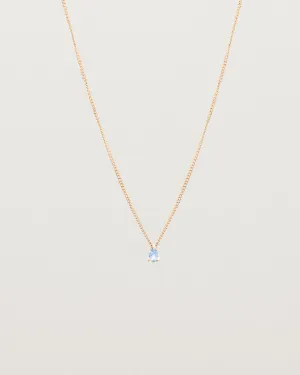 Danaë Slider Necklace | Ceylon Sapphire