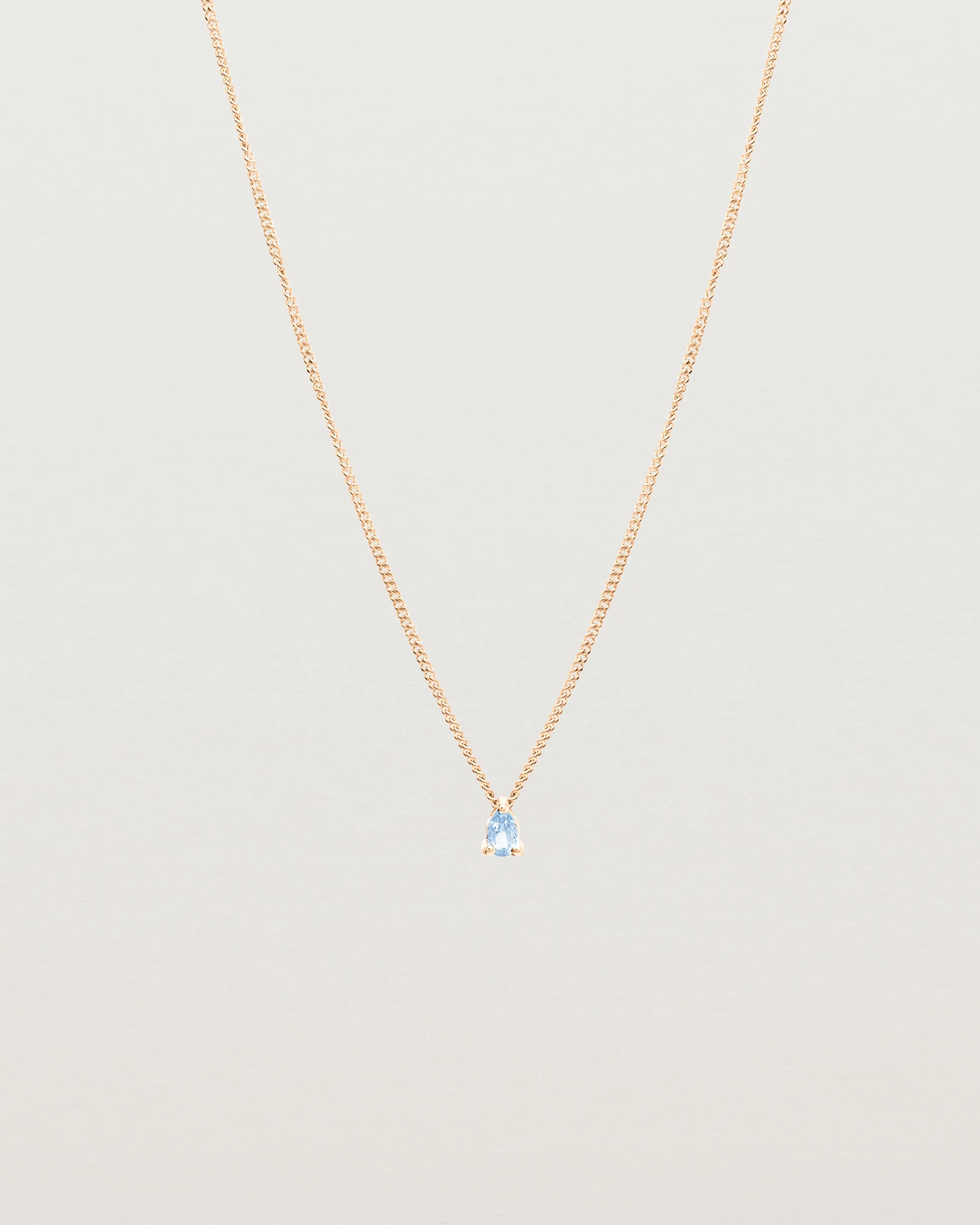 Danaë Slider Necklace | Ceylon Sapphire