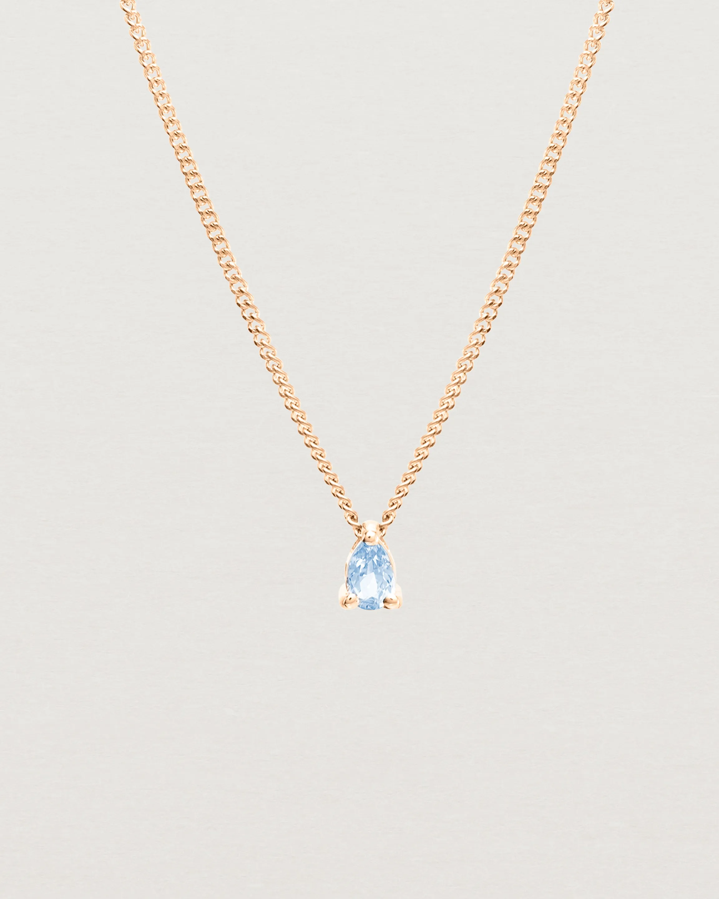 Danaë Slider Necklace | Ceylon Sapphire