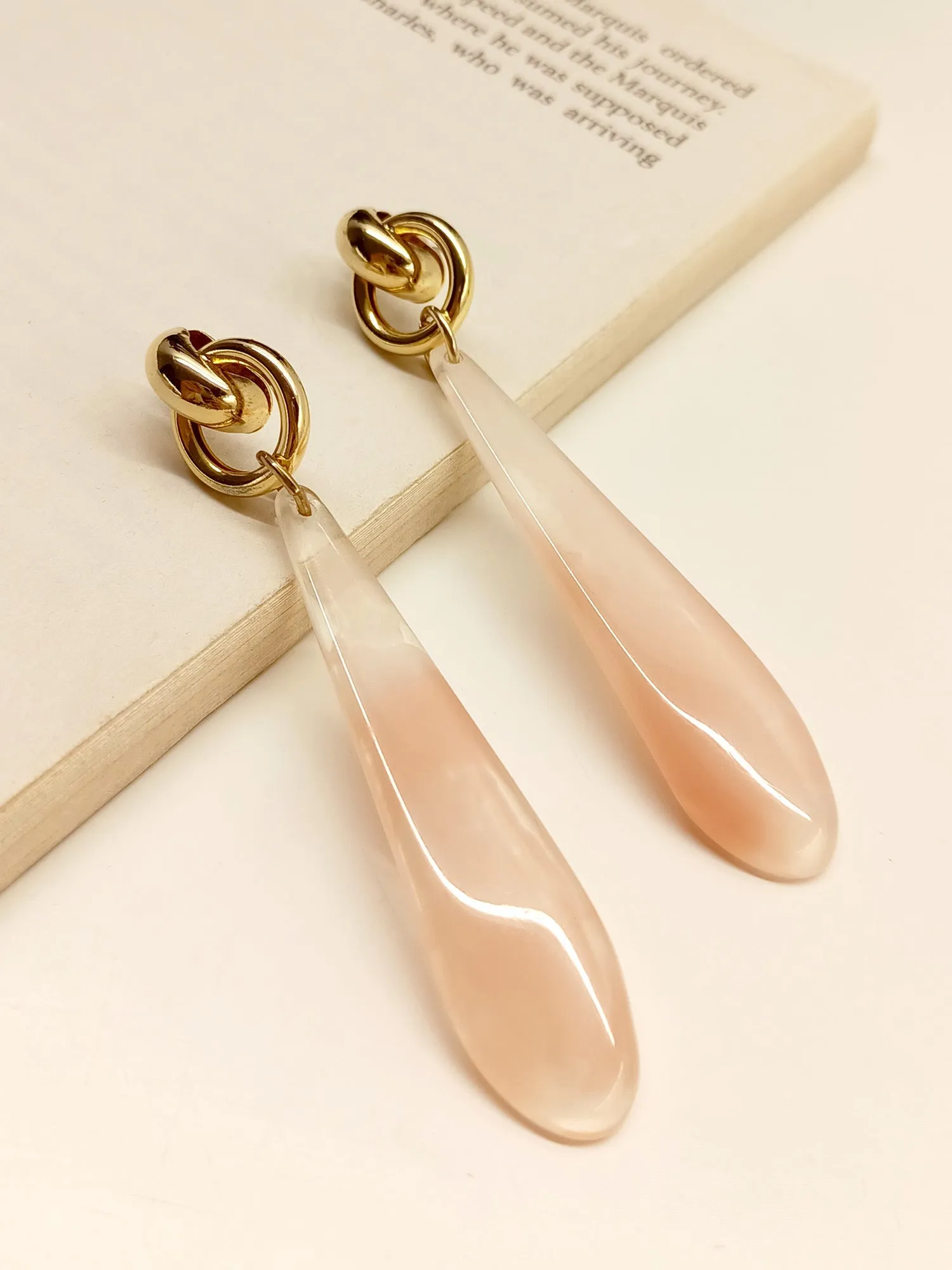 Dhanvika Long Western Earrings