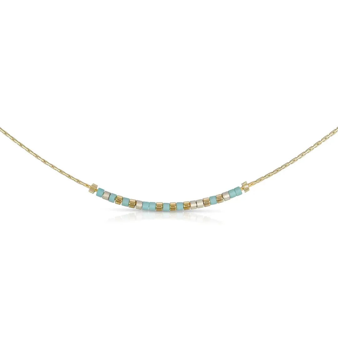 Dot & Dash Morse Code Necklace - Redeemed