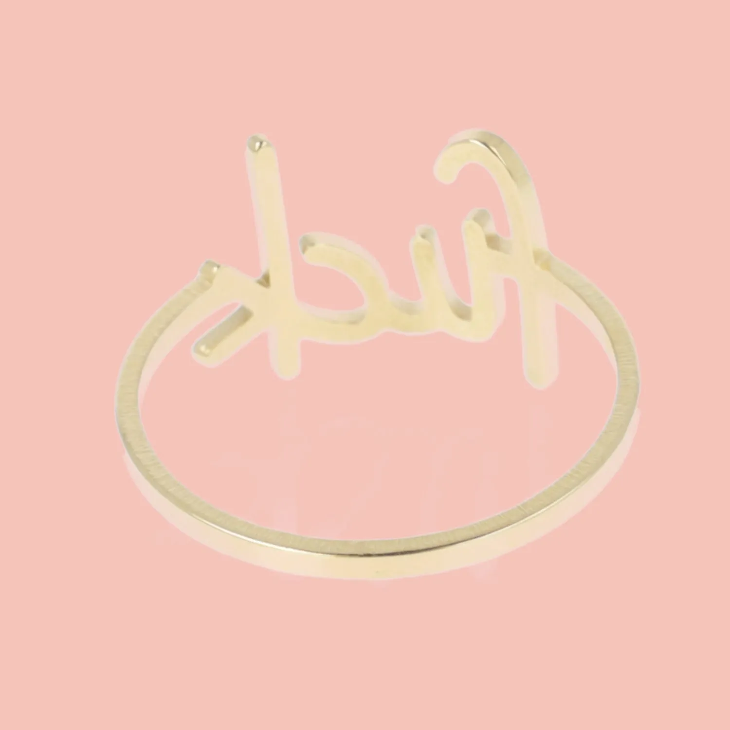 F*ck Ring (Gold Plated)