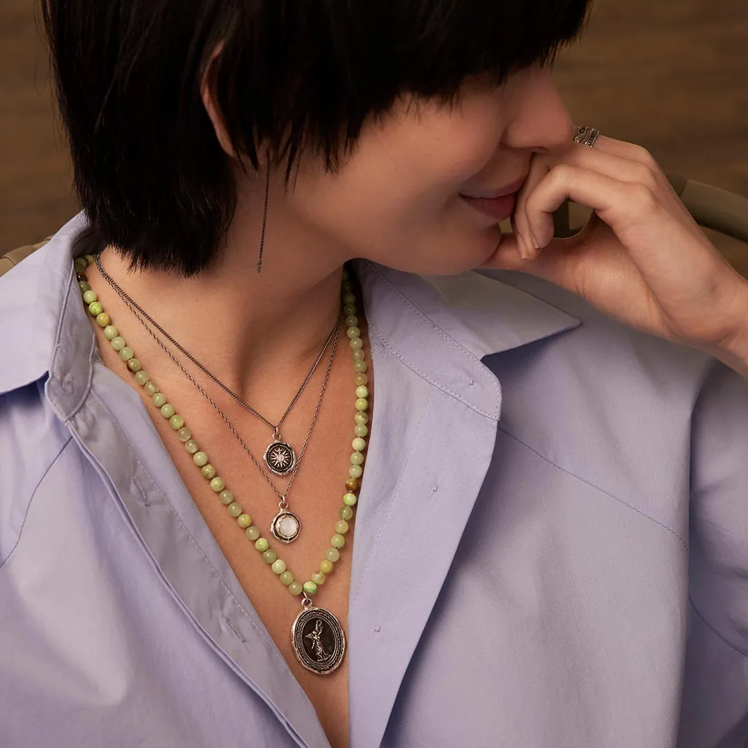 Fire Within Diamond Set Talisman