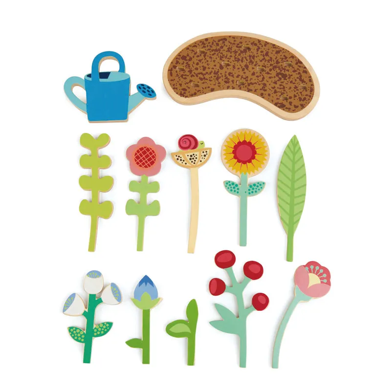 Flower Bed with Can