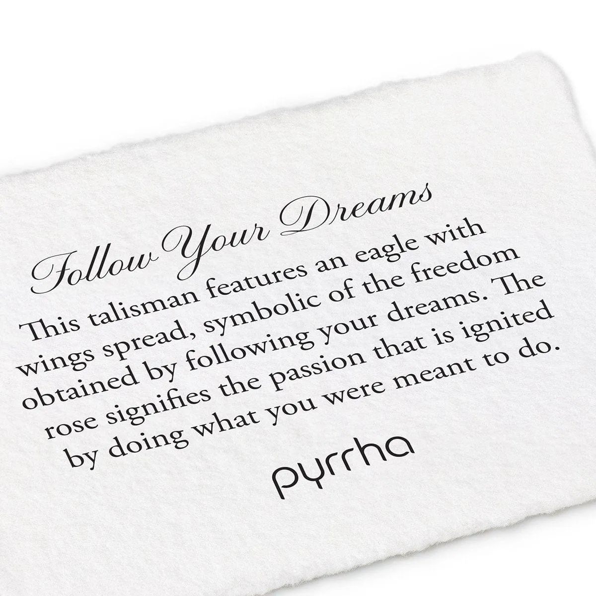 Follow Your Dreams Talisman Necklace