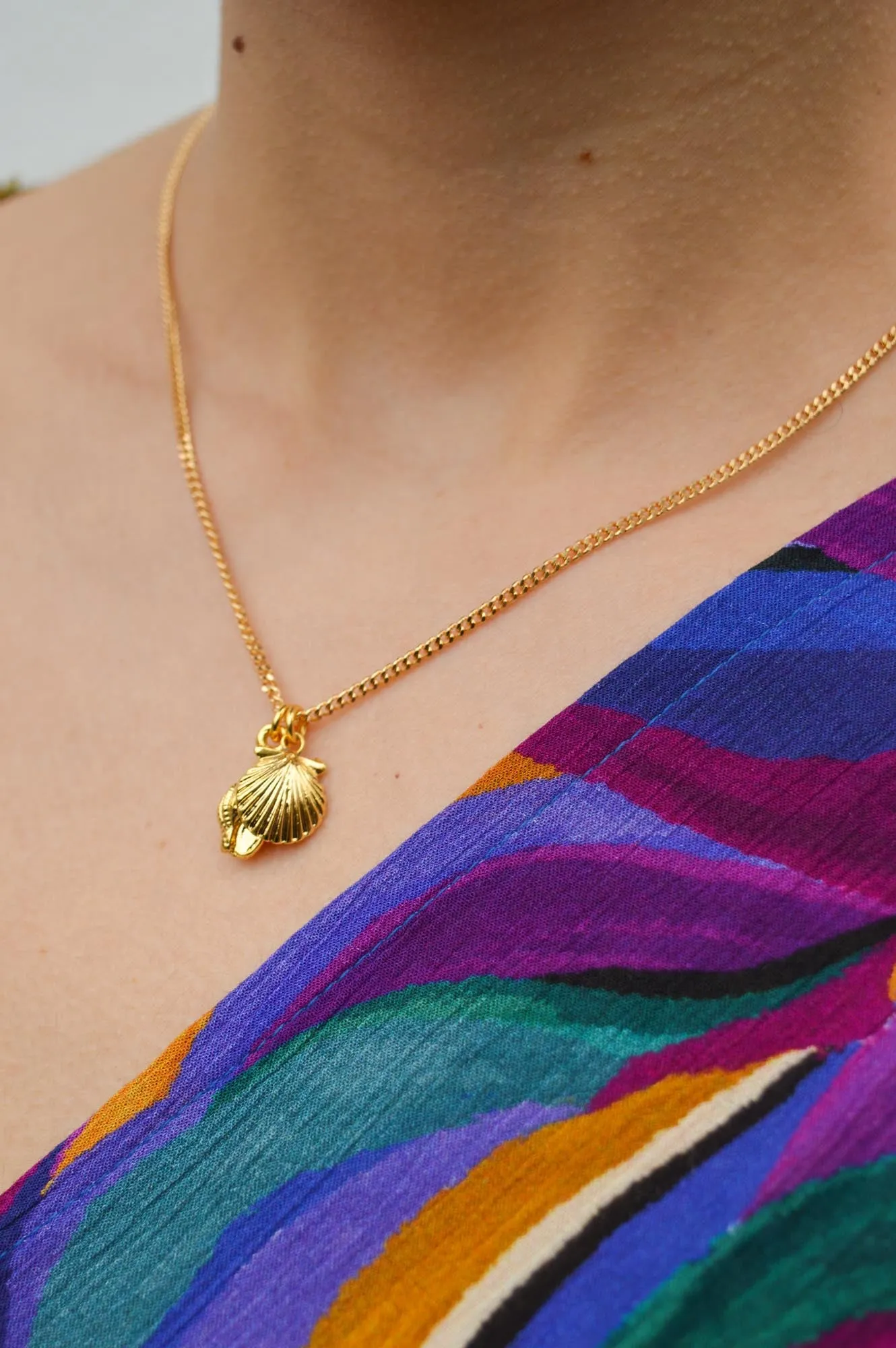 Formation Shell Charm Necklace