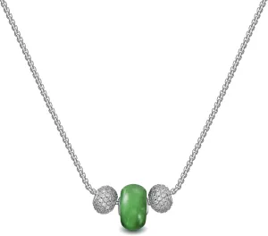 Genuine Jade Prayer Wheel or Beaded Necklace, Green Jade Pendant Necklace for Women, Women Genuine Jade Necklace, Gemstone Amulet Protection Necklace for Good Luck