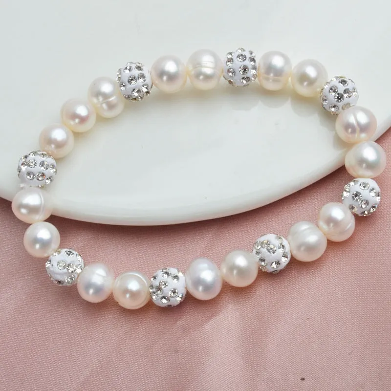 Genuine Natural Freshwater Pearl Bracelets