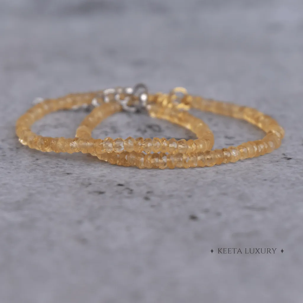 Goddess  - Citrine Bracelets