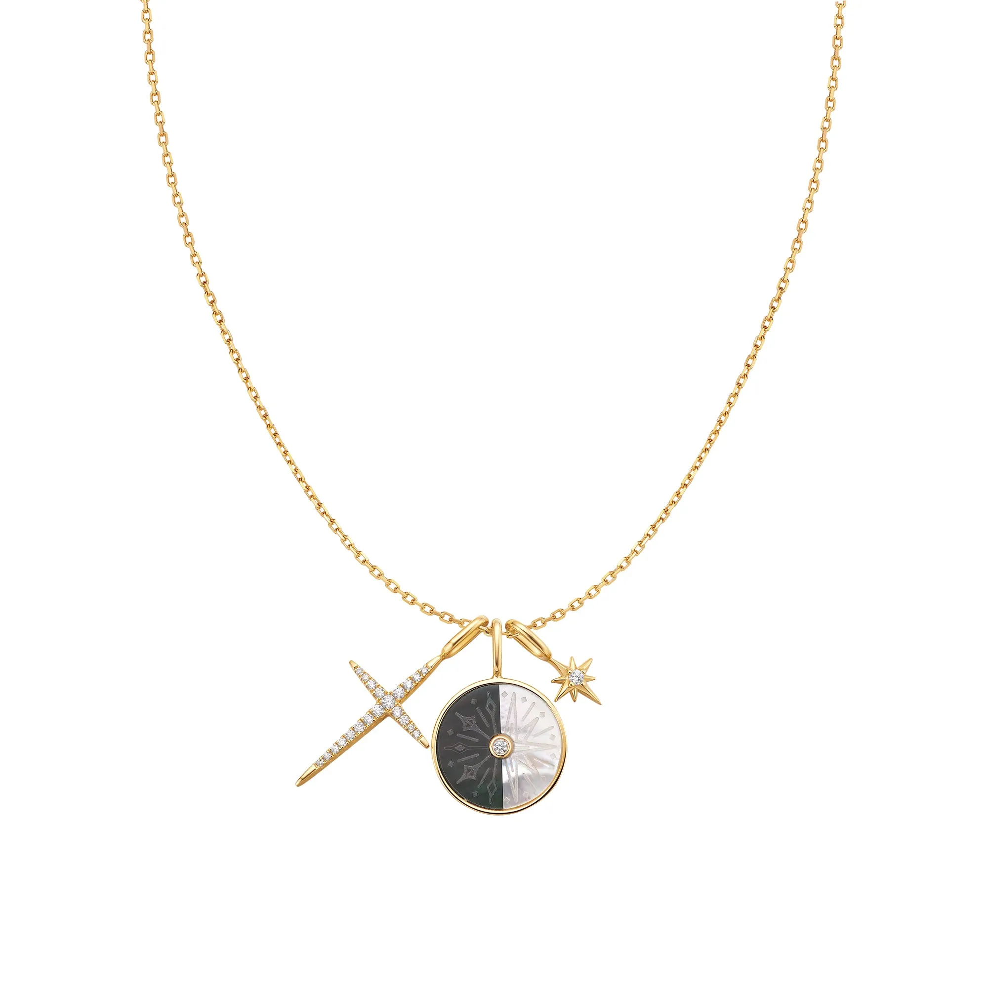 Gold Cross Charm