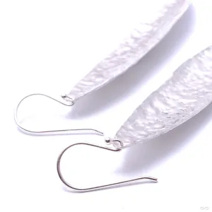 Hammered Leaf Earrings from Diablo Organics
