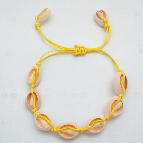 Hawaiian Style Casual Natural Shell Hand-woven Bracelet