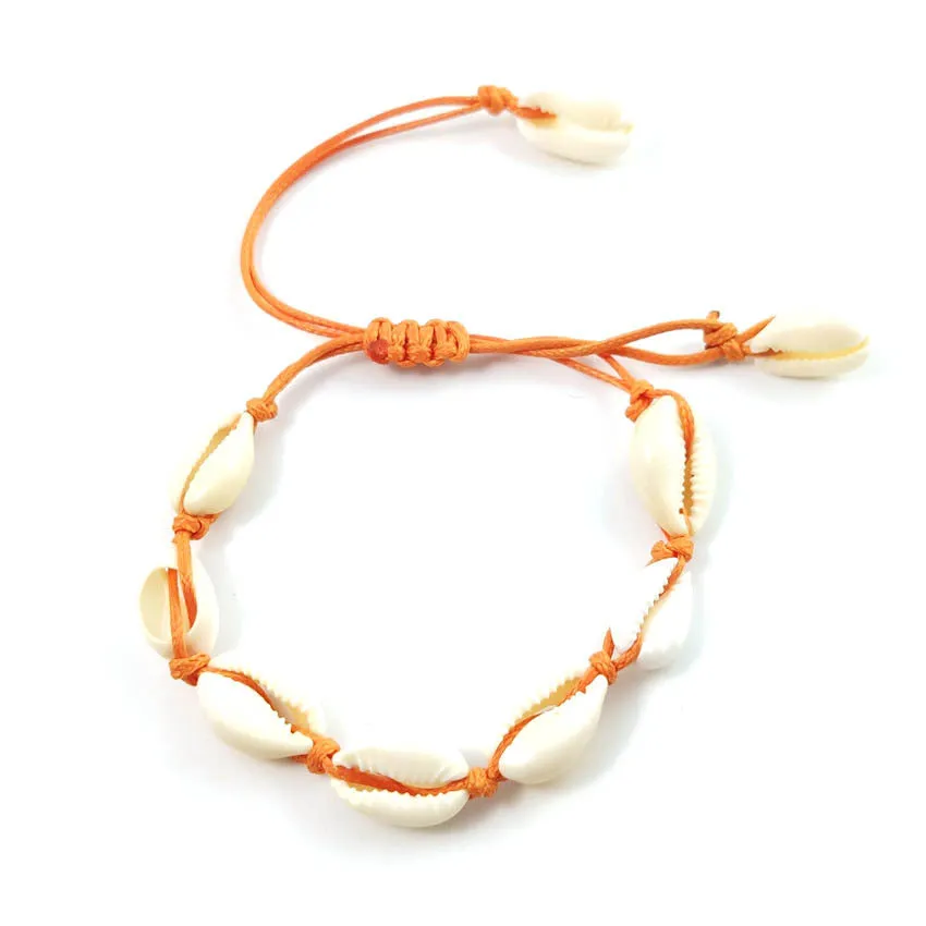 Hawaiian Style Casual Natural Shell Hand-woven Bracelet