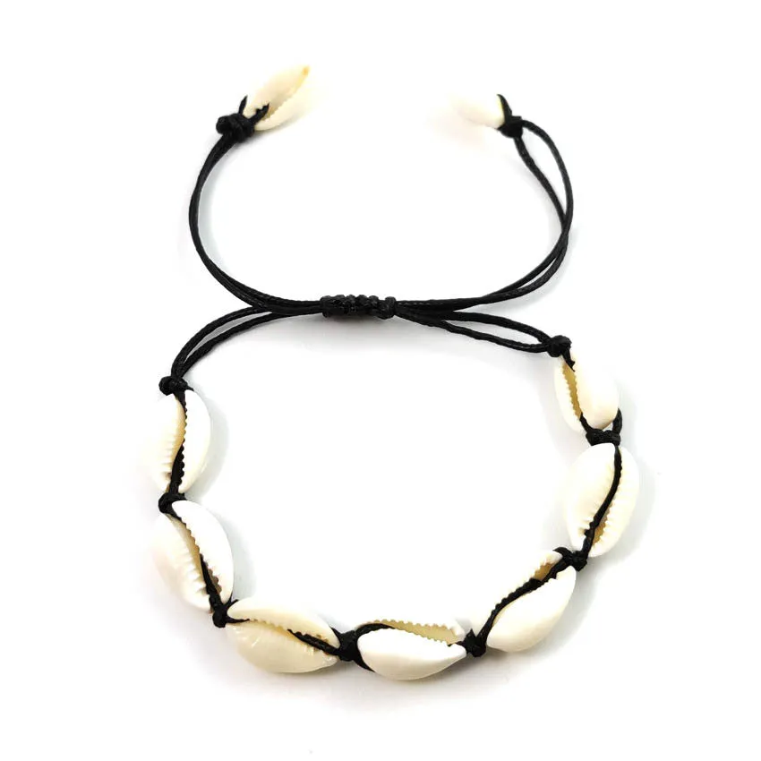 Hawaiian Style Casual Natural Shell Hand-woven Bracelet