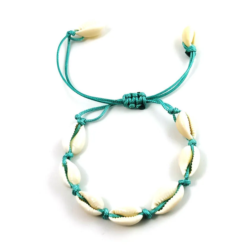 Hawaiian Style Casual Natural Shell Hand-woven Bracelet