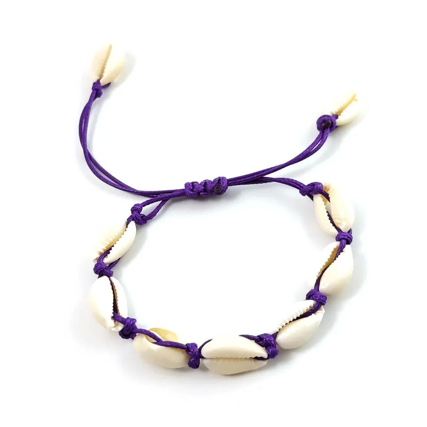 Hawaiian Style Casual Natural Shell Hand-woven Bracelet