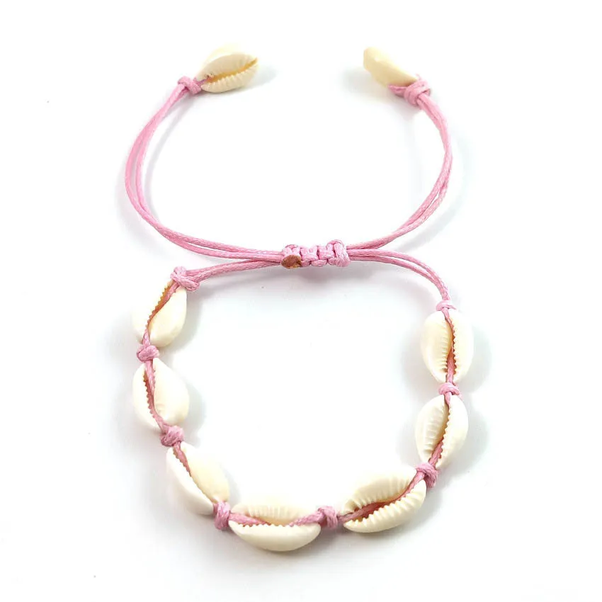 Hawaiian Style Casual Natural Shell Hand-woven Bracelet
