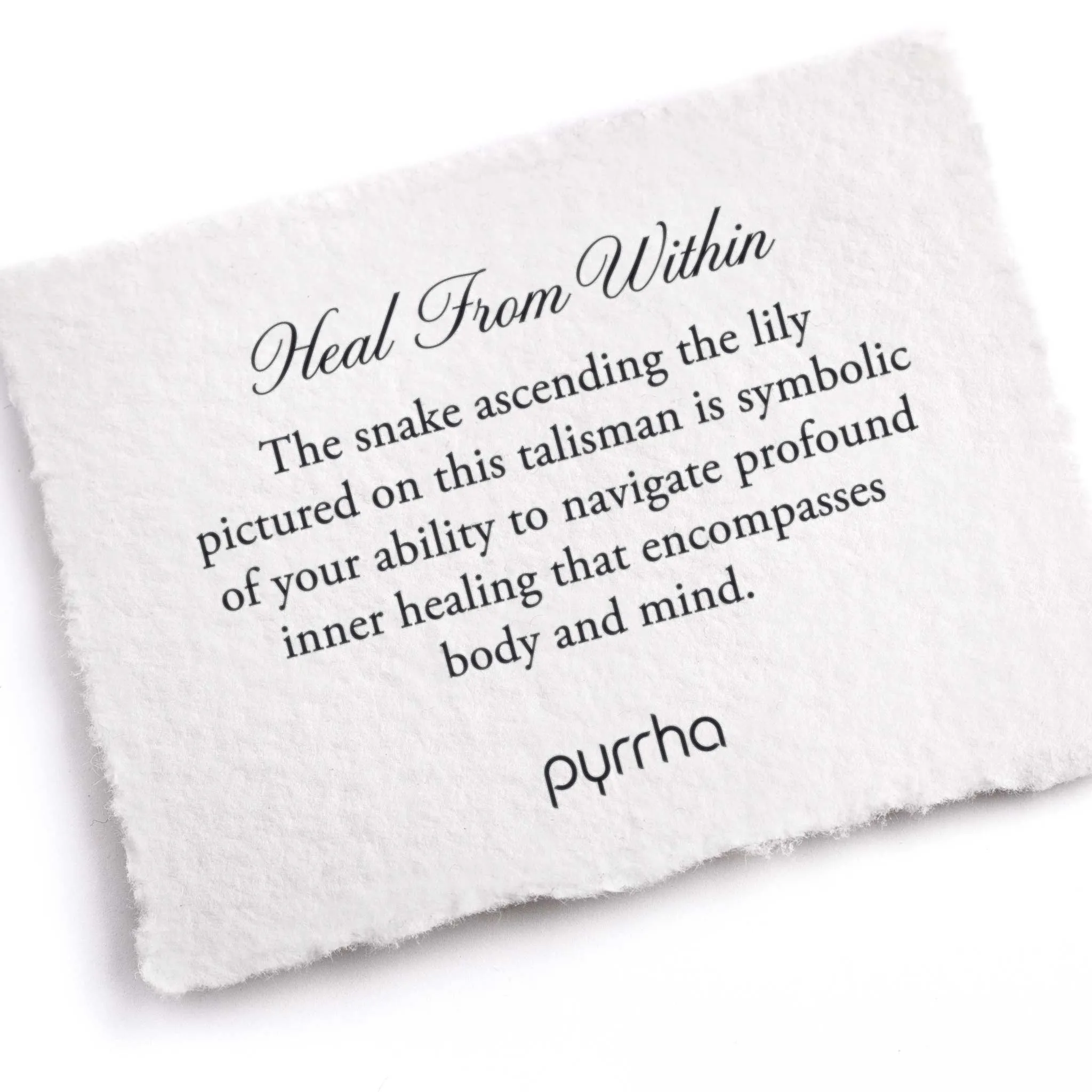 Heal From Within 14K Gold Talisman