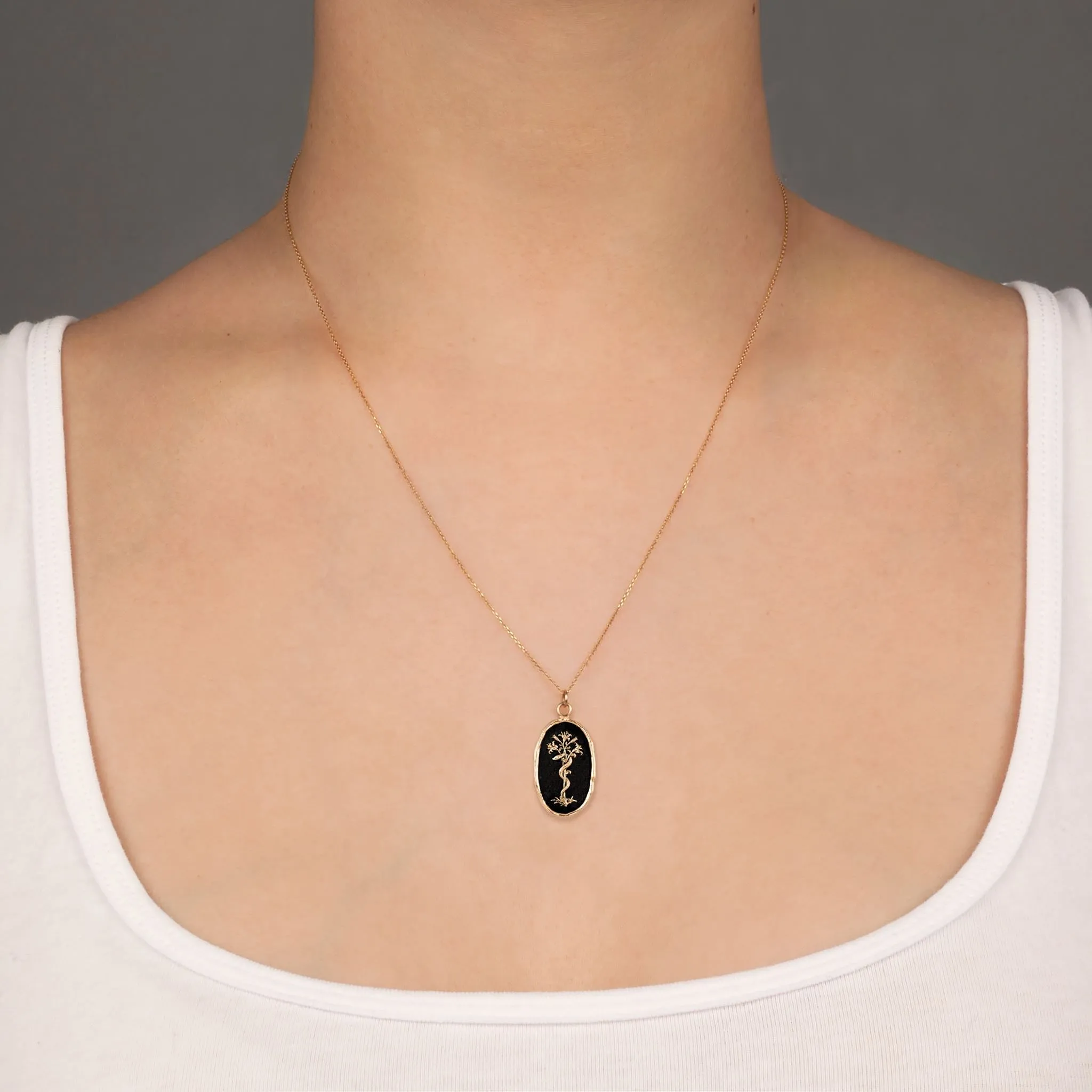 Heal From Within 14K Gold Talisman