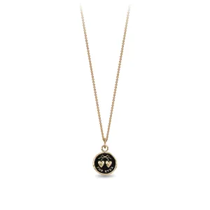 Hearts 14K Gold Talisman