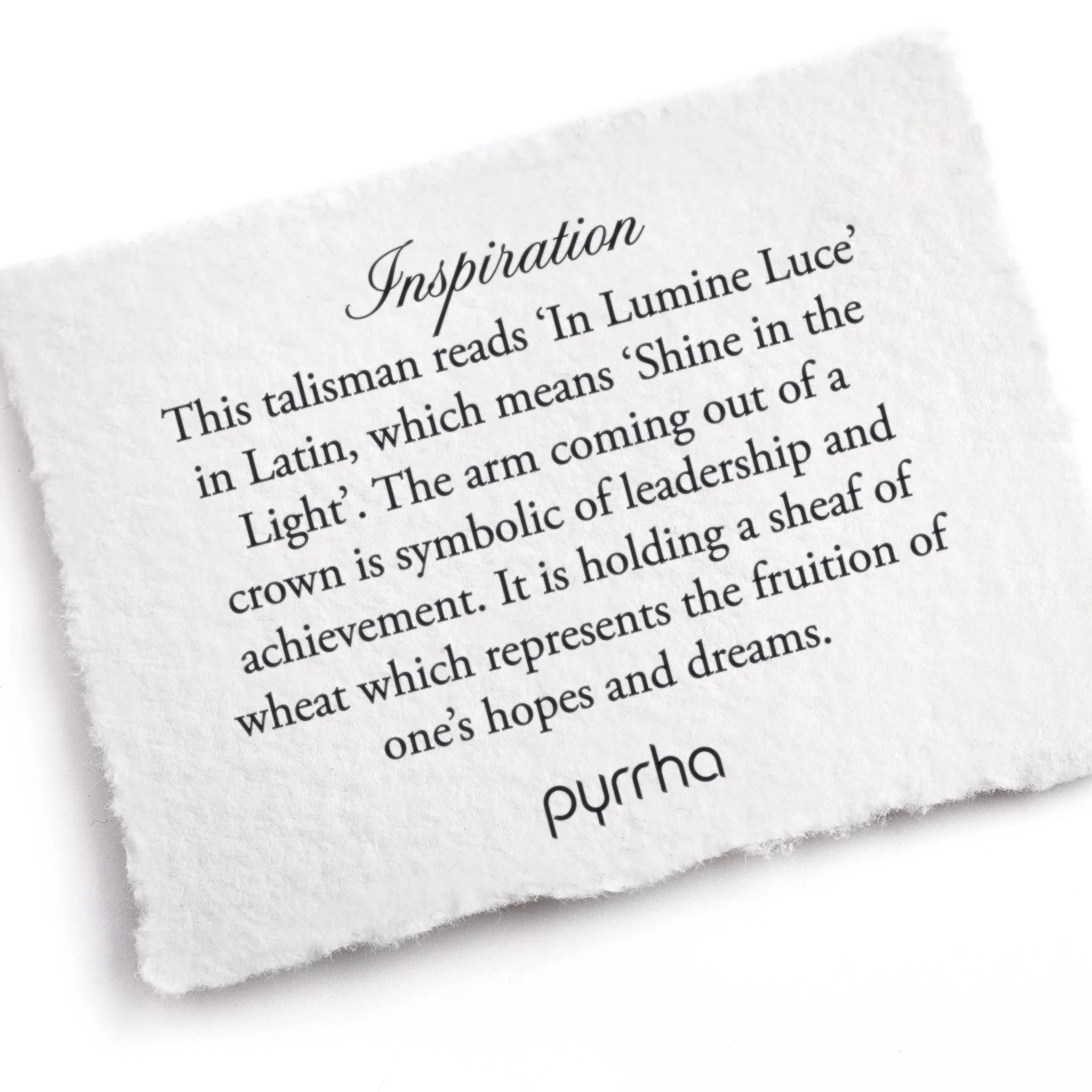 Inspiration 14K Gold Talisman