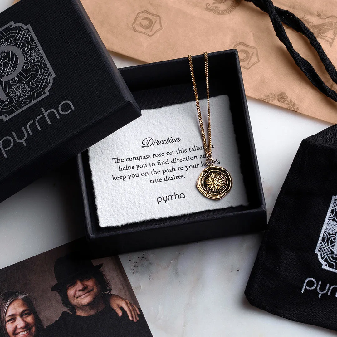 Inspiration 14K Gold Talisman
