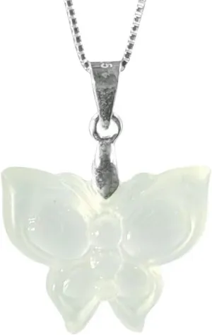 Jade Teardrop Necklace, Pendant Necklace, Real Natural Gemstone,925 Sterling Silver for Women.