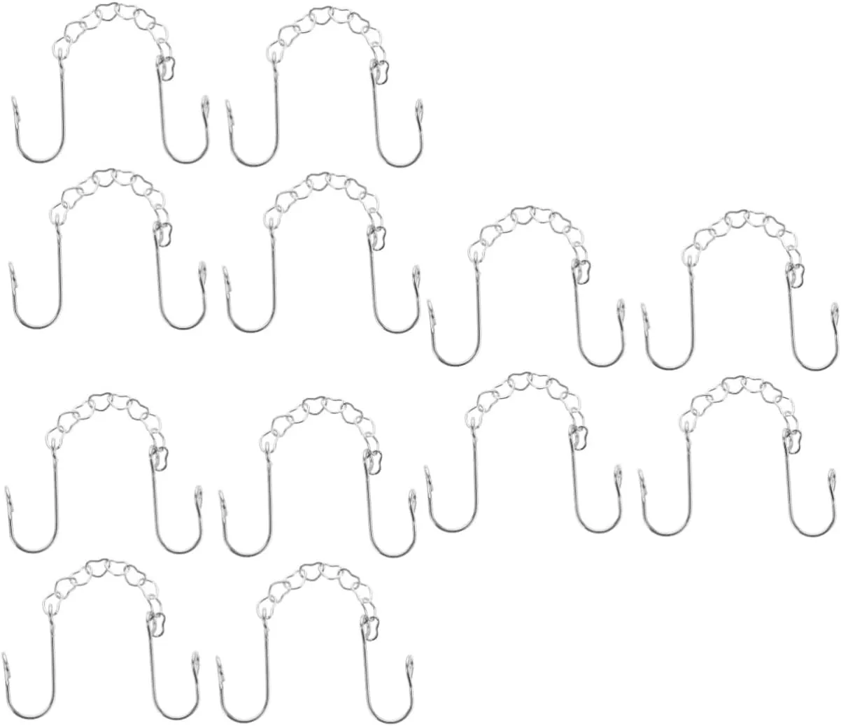 KESYOO Nose Chain Nose Studs Snorno Ring Decorative Nose Rings Nose Safety Rings Heart Shape Nose Rings Nose