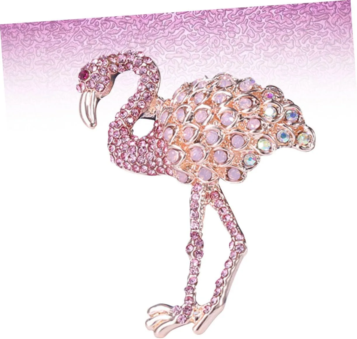 KESYOO Tank Tops for Women Birthday Party Decorations Rhinestones Cute Flamingo Hats for Women Flamingo Brooch