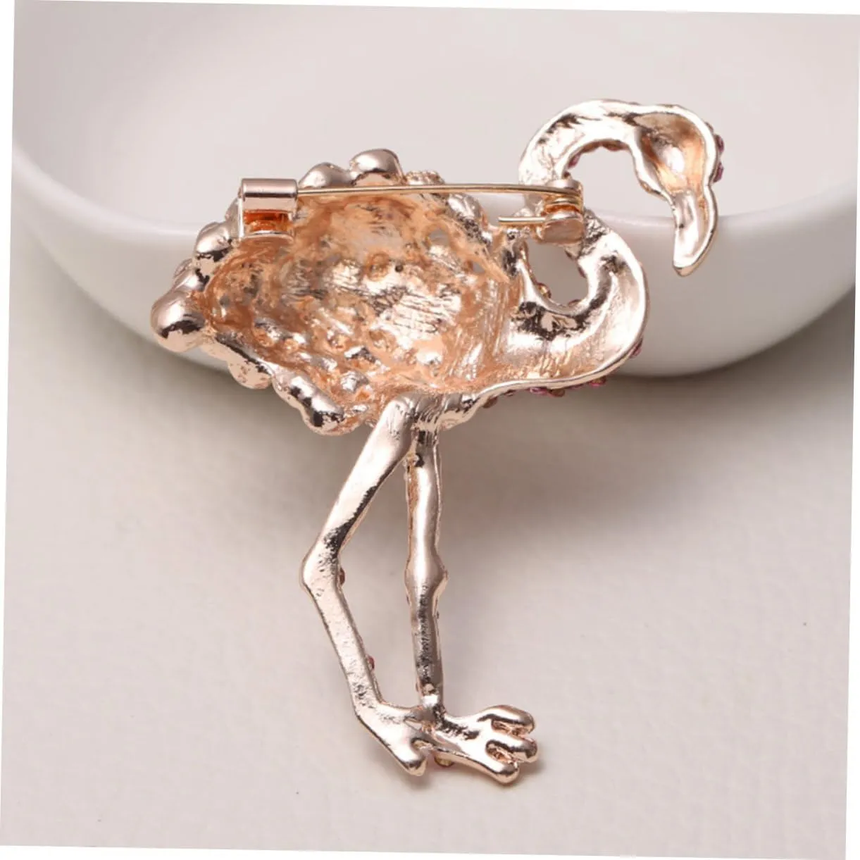 KESYOO Tank Tops for Women Birthday Party Decorations Rhinestones Cute Flamingo Hats for Women Flamingo Brooch