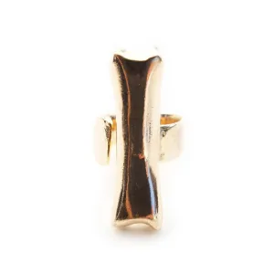 Long Rose Gold Falange Ring