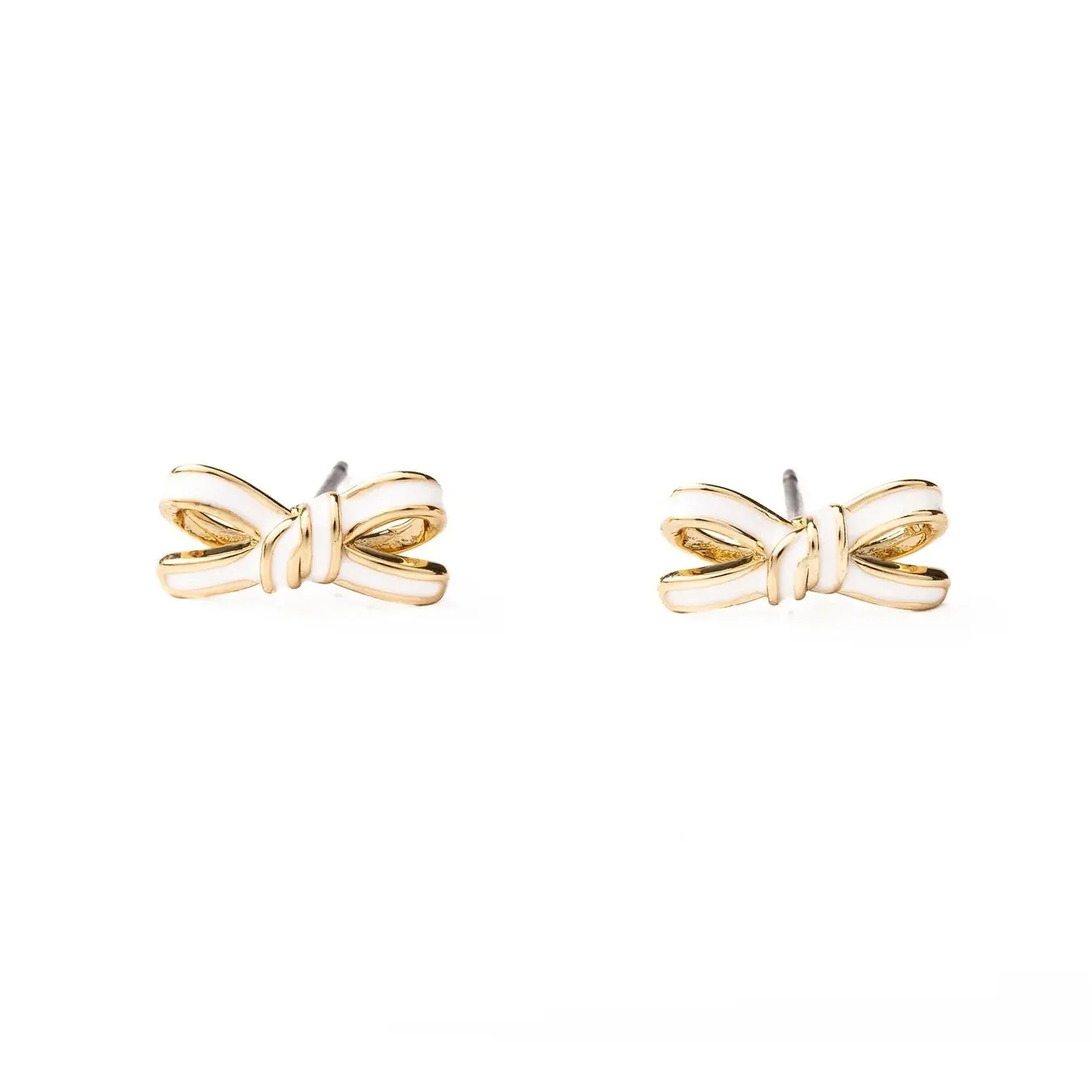 Luxe Bow Stud Earrings